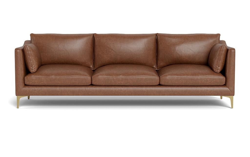 Caitlin Leather 3-Seat Sofa by The EverygirlÃ?Â® - Image 0