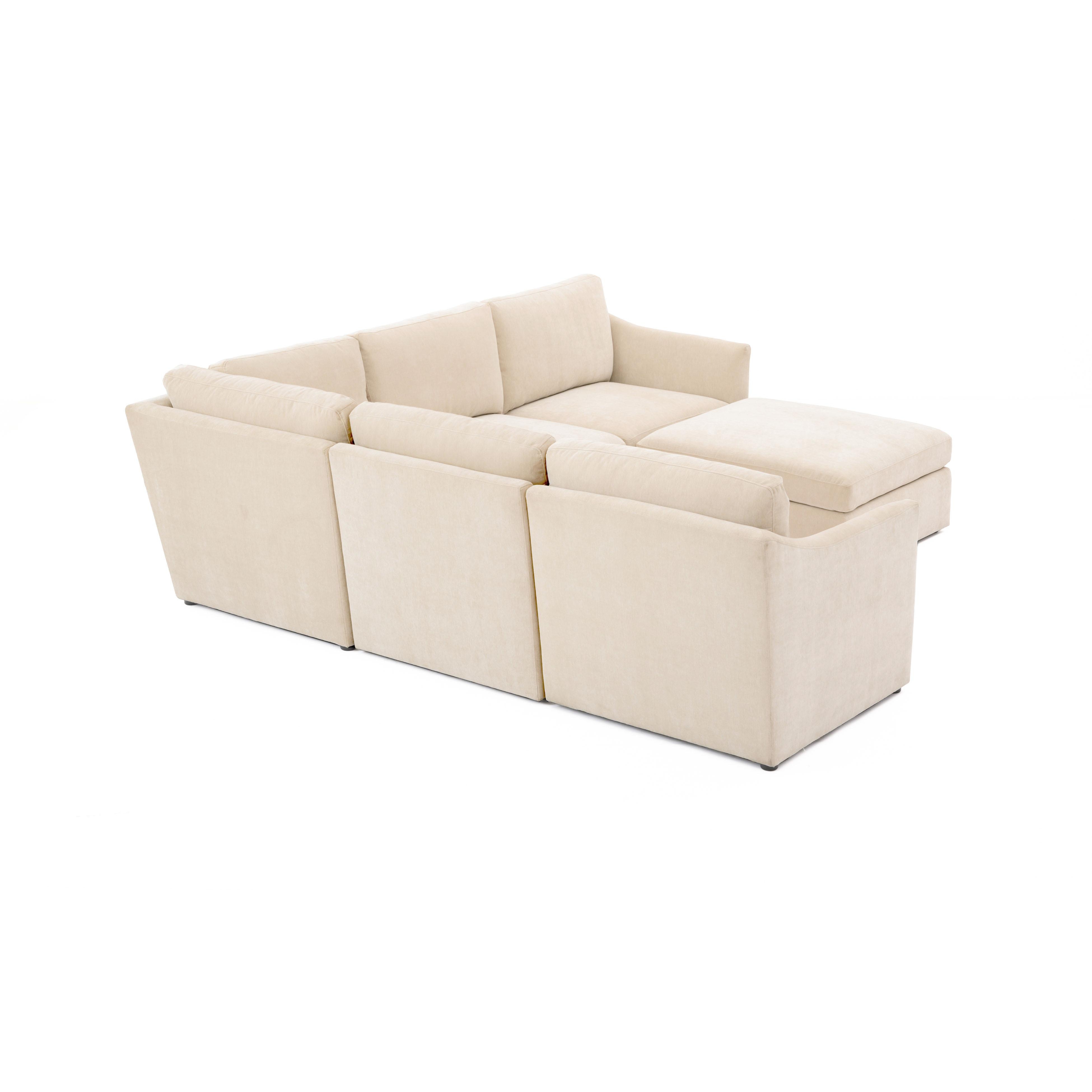 Aiden Beige Modular Chaise Sectional - Image 4