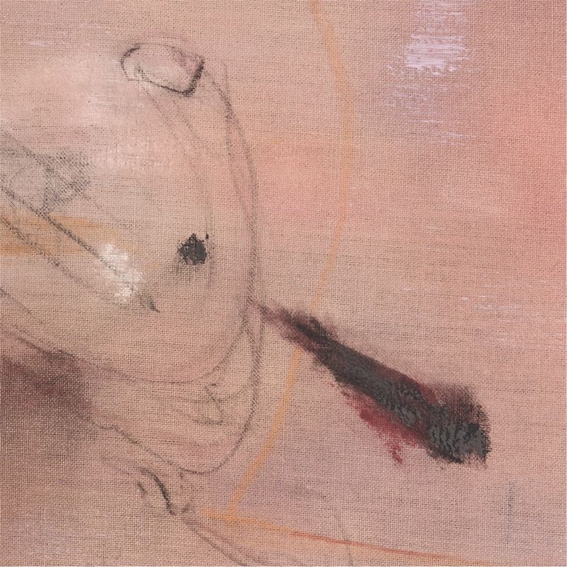 "Hygge" by Huda Hashim 86.5"x51.5" Framed Wall Art Print - Image 3