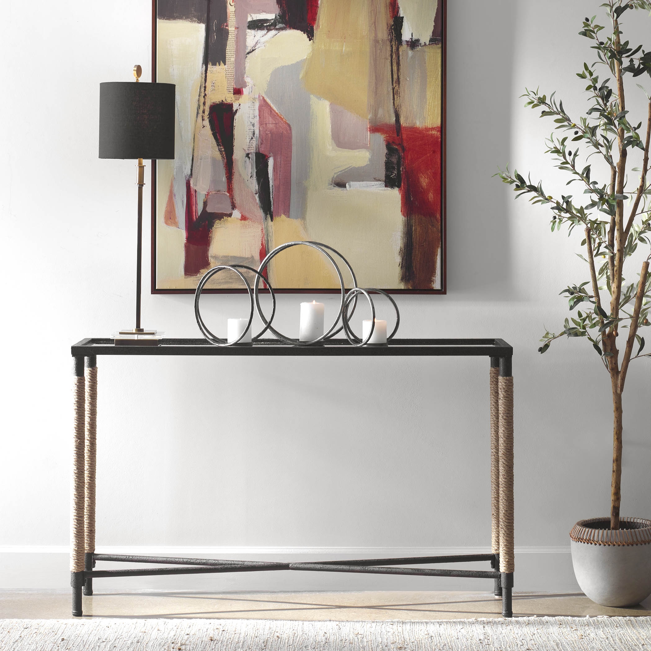 Braddock Coastal Console Table - Image 1