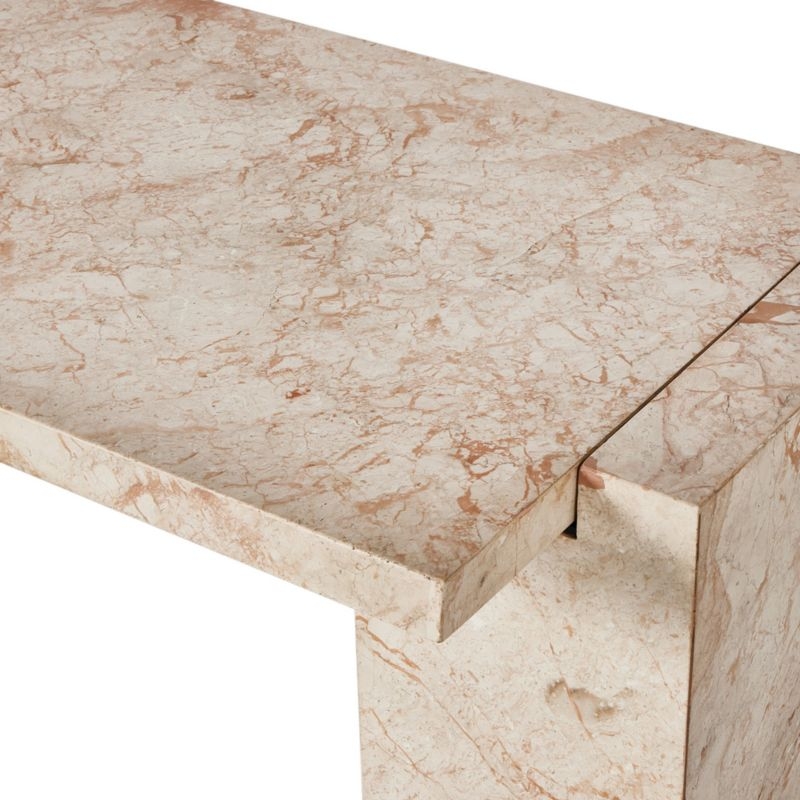 Romano 73" Marble Console Table - Image 5