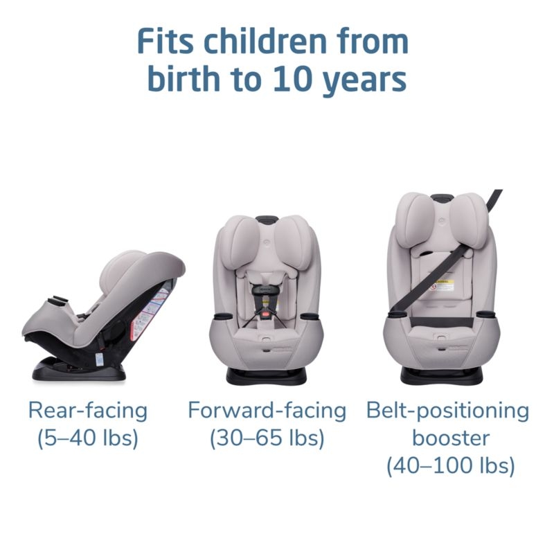 Maxi-Cosi Pria Oyster Shell Max All-in-One Convertible Baby Car Seat - Image 2