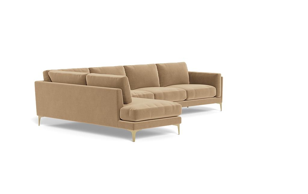 Gaby 4-Seat Sectional with Left Bumper - Image 1