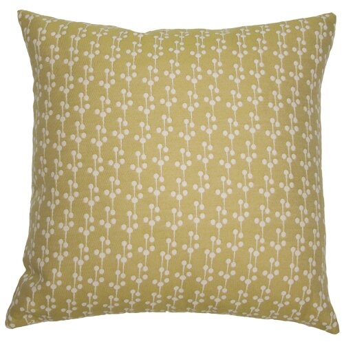 Square Feathers Turks And Caicos Drops Pillow Size: 26" x 26" - Image 0