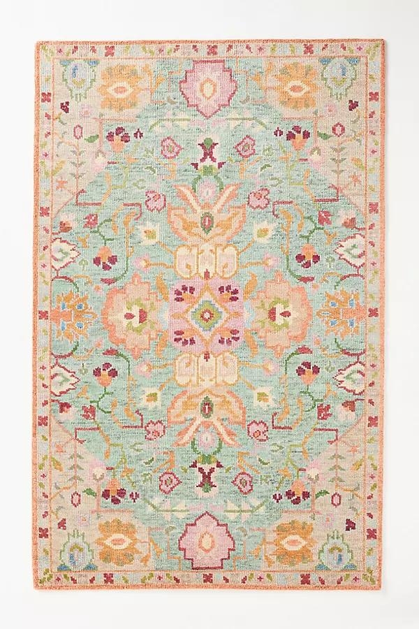 Crisanta Hand-Knotted Wool Persian-Inspired Rug - Image 0