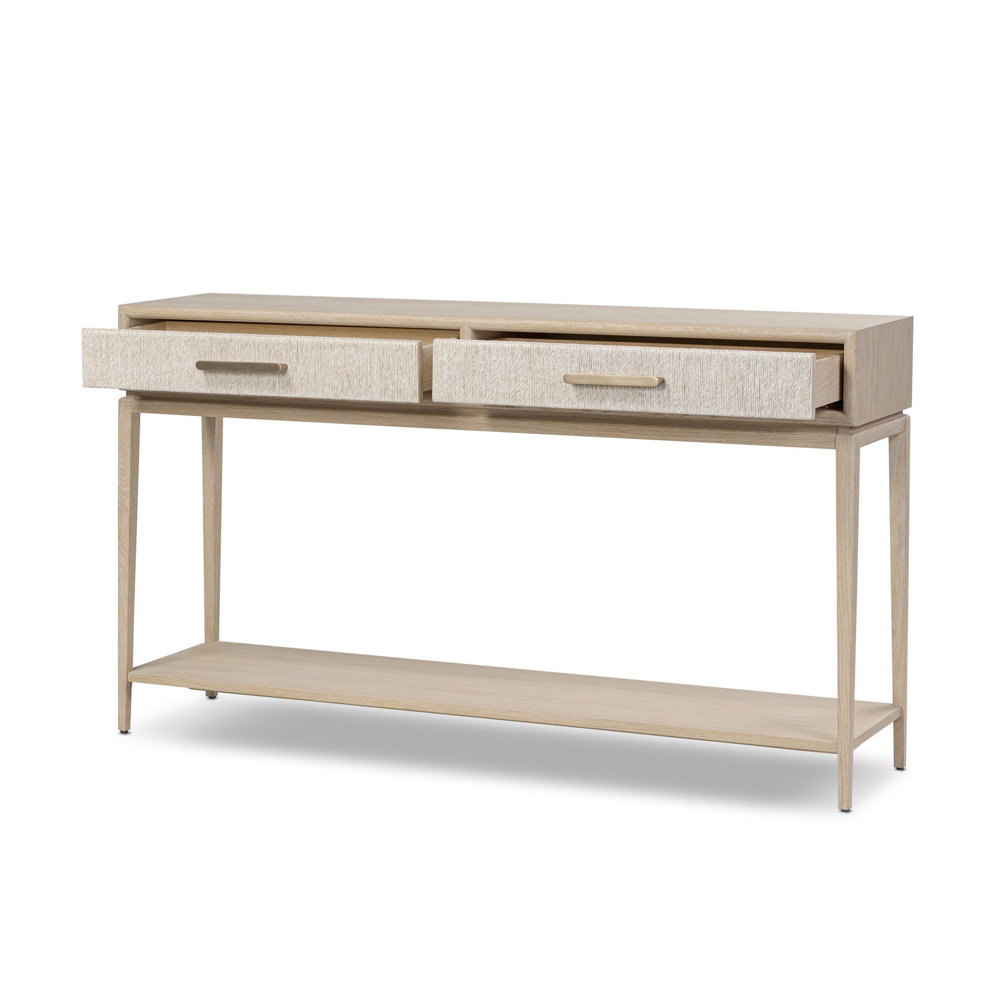 Rosenell Console Table - 60" - Natural Oak Solid - Image 8