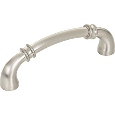 96 Mm Center-To-Center Brushed Pewter Marie Cabinet Pull - Image 0