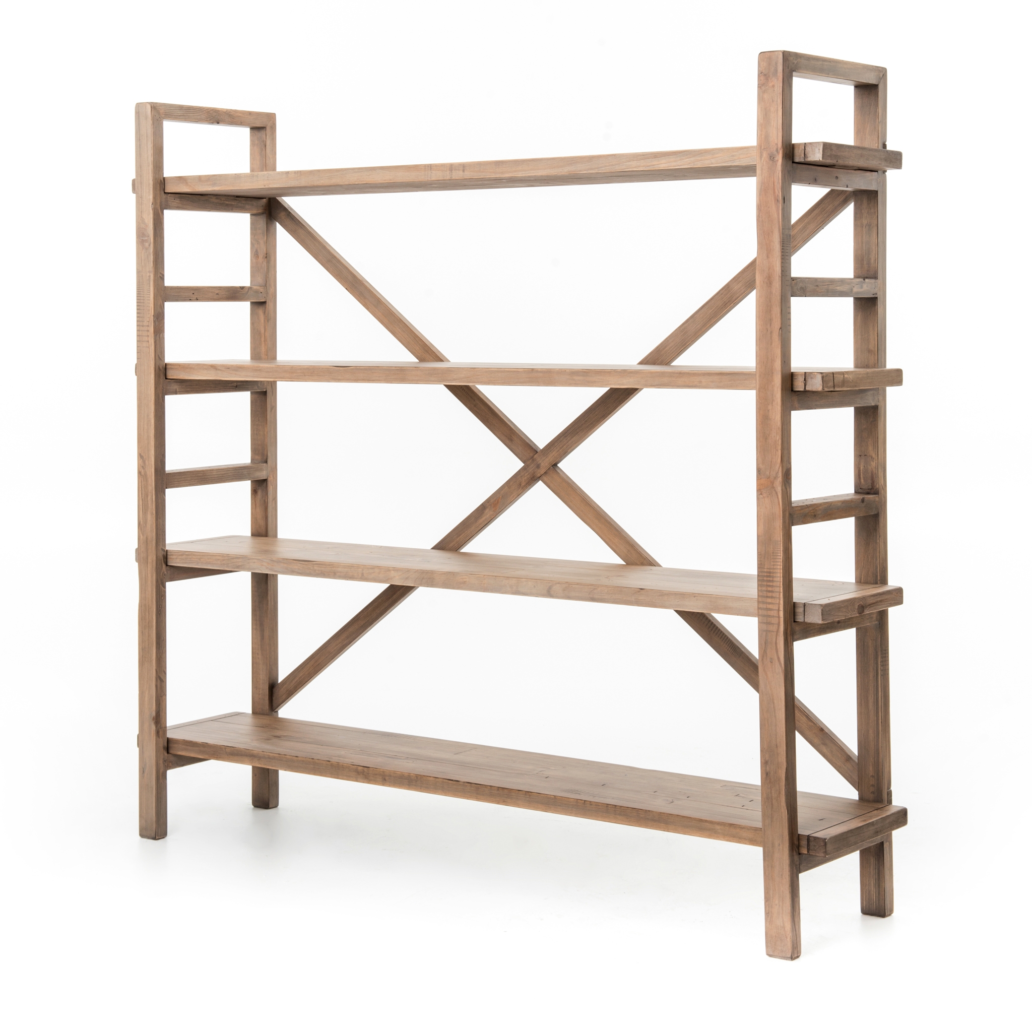 Toscana Large Bookshelf-Sundried Wheat - Image 0
