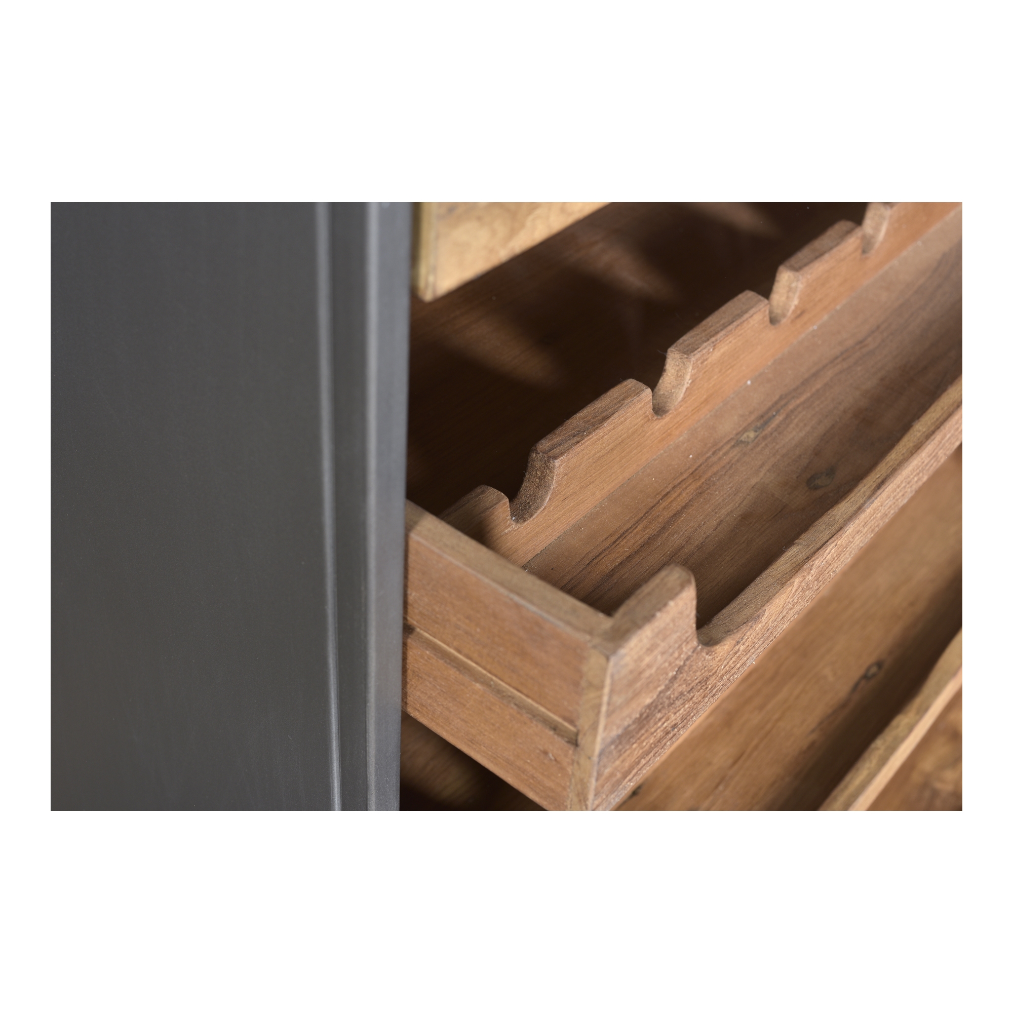 Chefs Teak Wine Bar Natural - Image 4