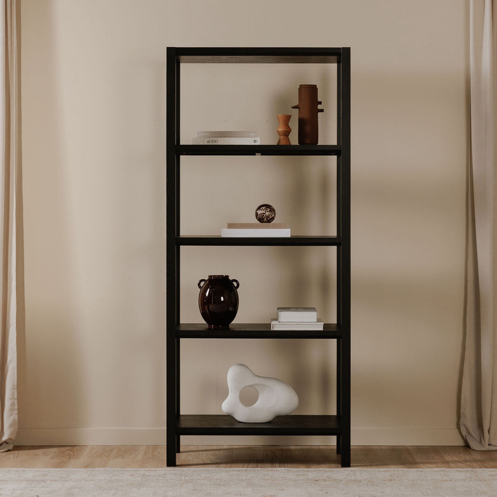 Nolan Bookcase Black - Image 3