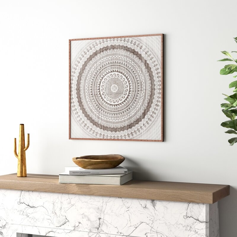 Winter Wheat, Picture Frame Graphic Art on Wood - Image 1