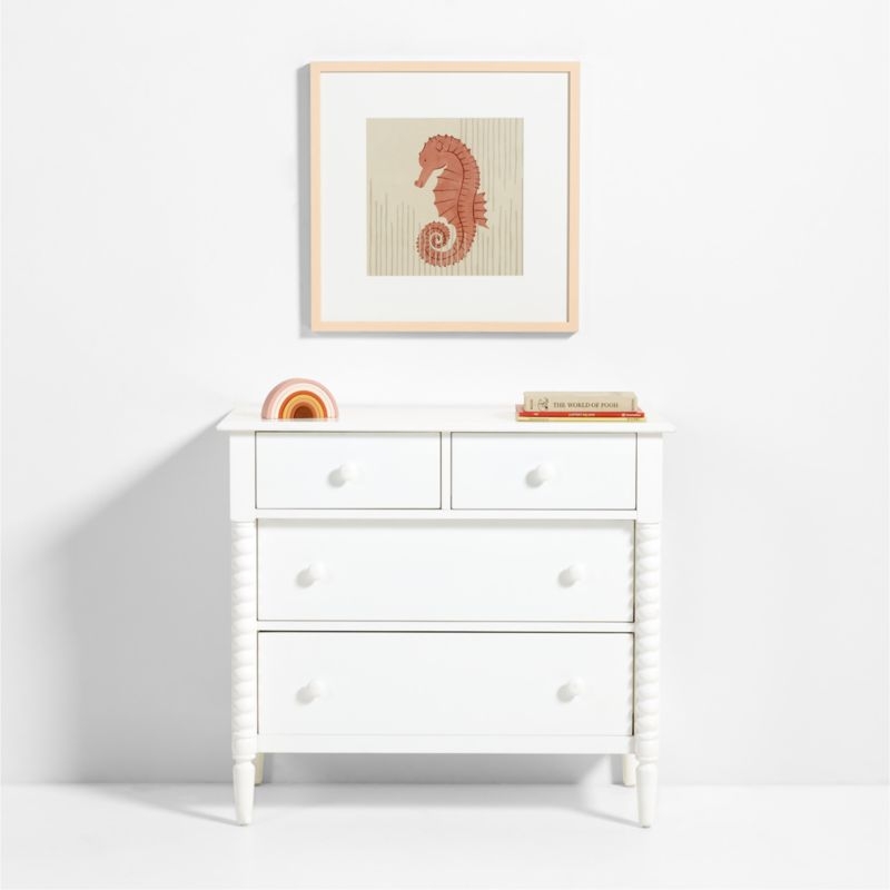 Seahorse Framed Wall Art Print - Image 2