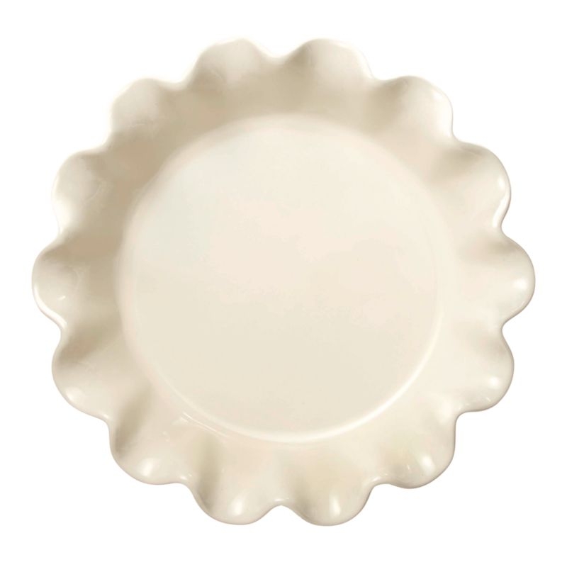 Emile Henry Clay Deep Ruffle Pie Dish - Image 1