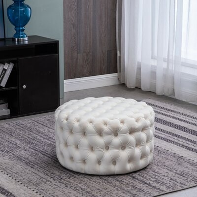 Mauch Laui Tufted Cocktail Ottoman - Image 1
