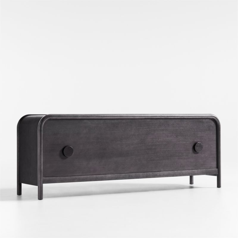 Annie 72" Charcoal Brown Storage Media Console by Leanne Ford - Image 3