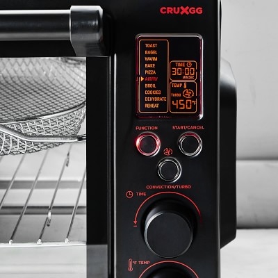 CRUXGG NEFI 6-Slice Digital Toaster Oven with Air Frying - Image 3