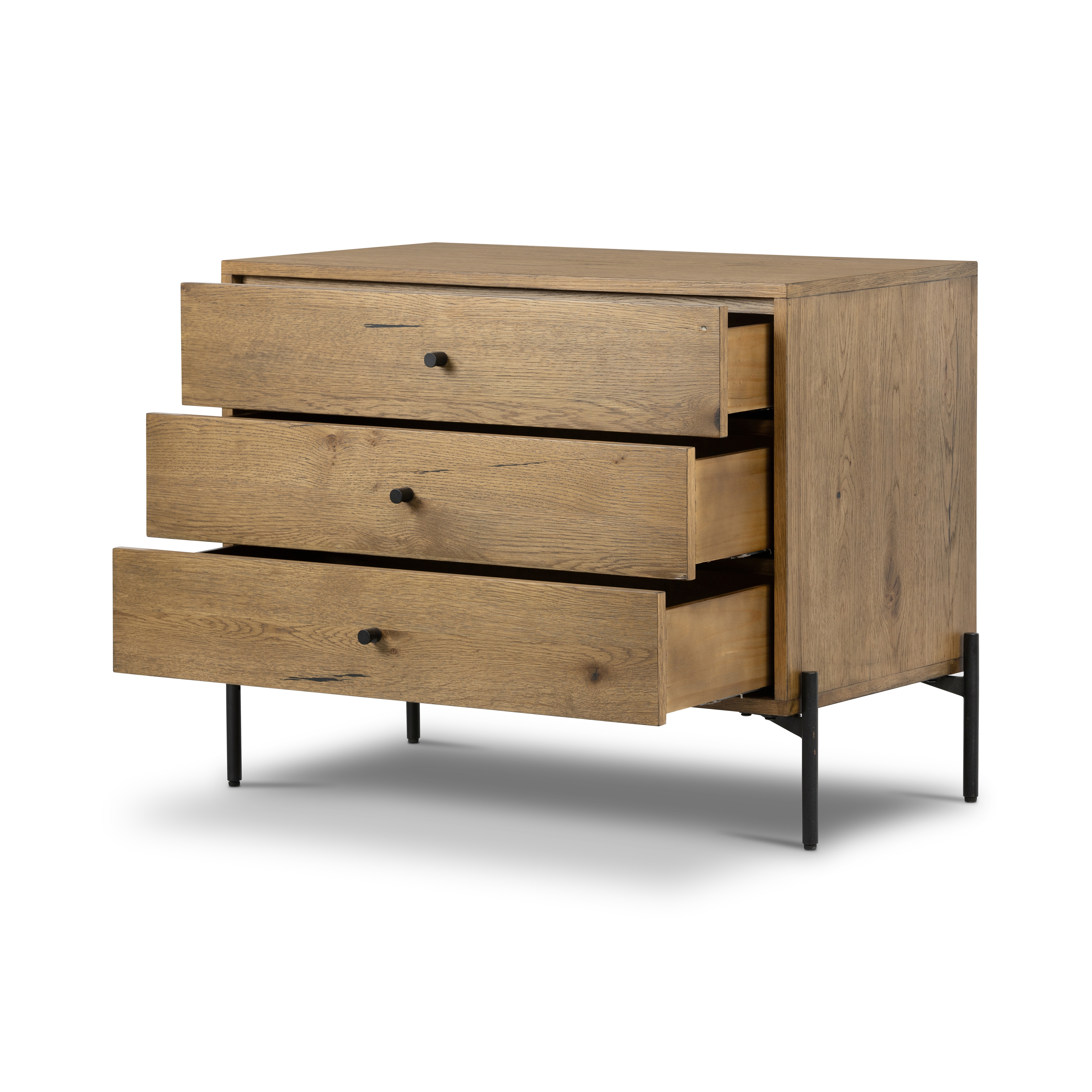 Eaton Large Nightstand-Amber Oak Resin - Image 3