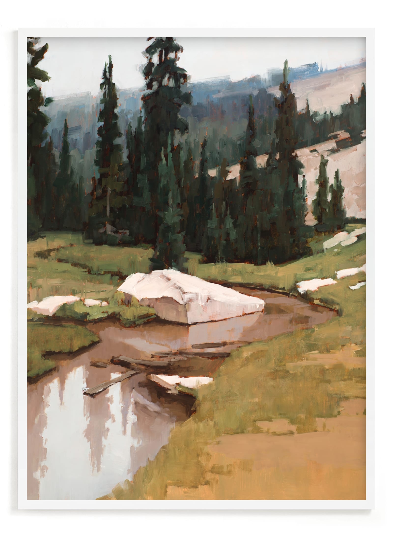 Timberline Runoff Limited Edition Fine Art Print 2 - Image 0
