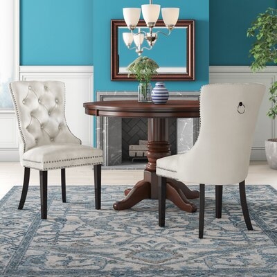 Stonefort Tufted Velvet Upholstered Dining Chair - Image 0