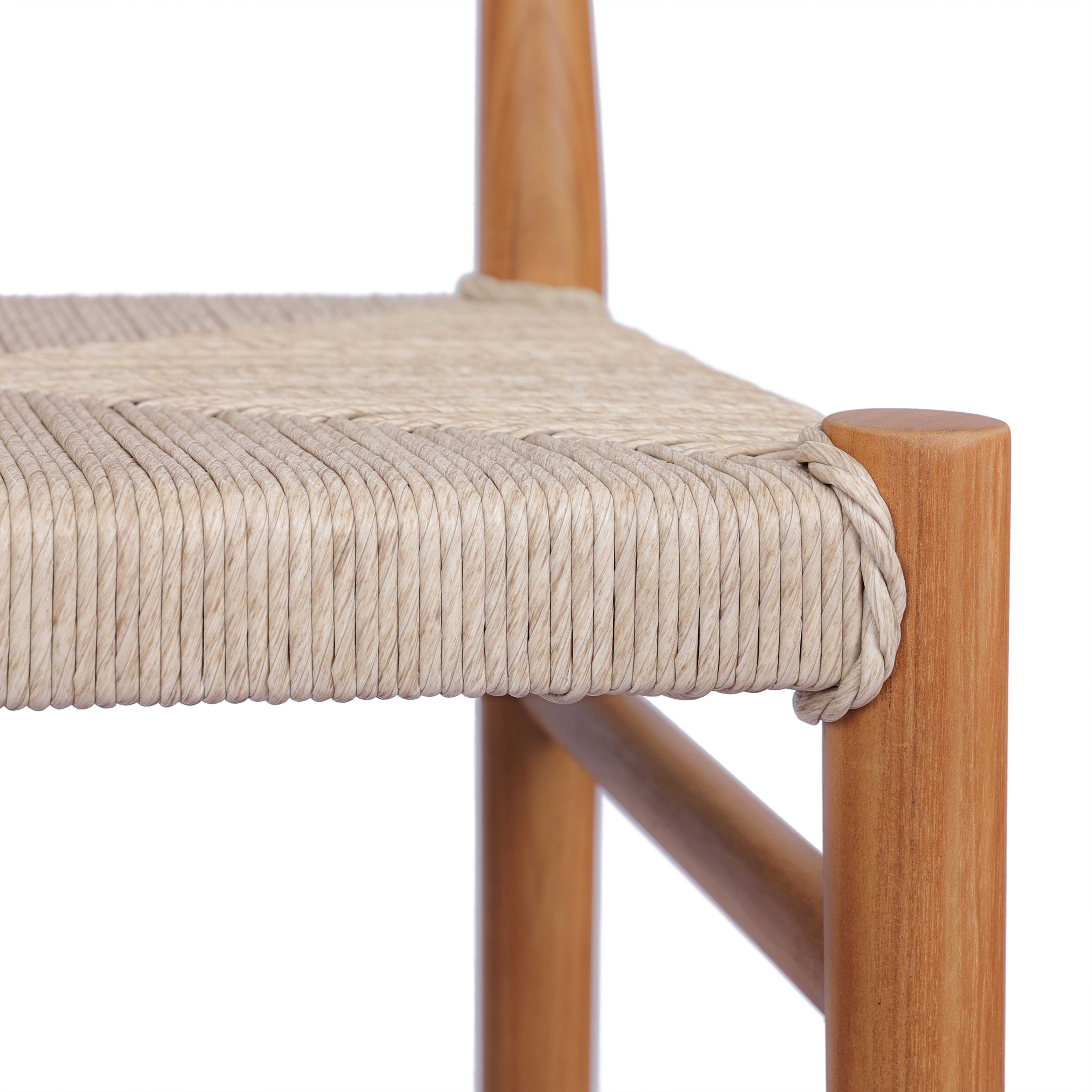 Lomas Bar + Counter Outdoor Stool - Vintage White - Image 7