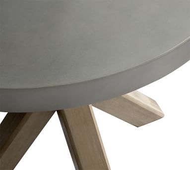 Abbott Bistro Table, Gray Wash - Image 1