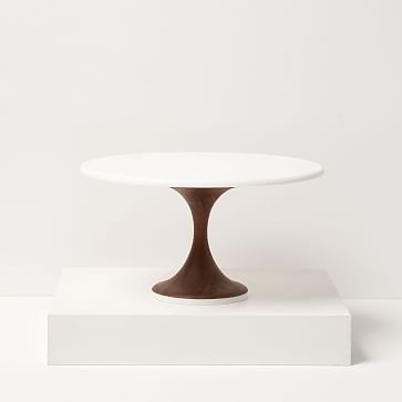 American Heirloom Walnut Narrow Cake Stand - Image 3
