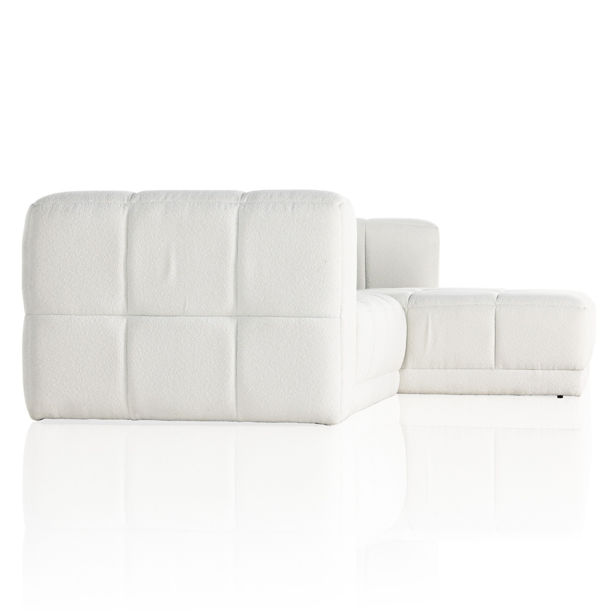 Tavi 2-Piece Sectional - FIQA Boucle Natural - Image 5