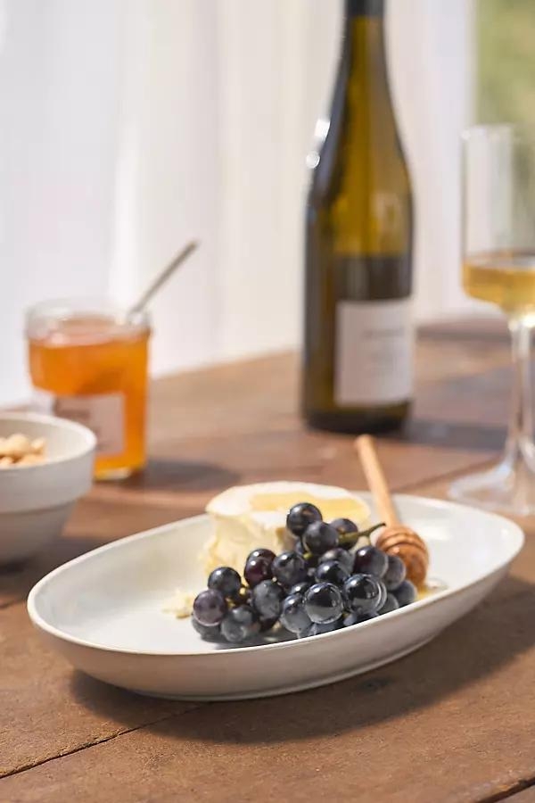 The Rowen Portuguese Stoneware Small Platter - Image 0