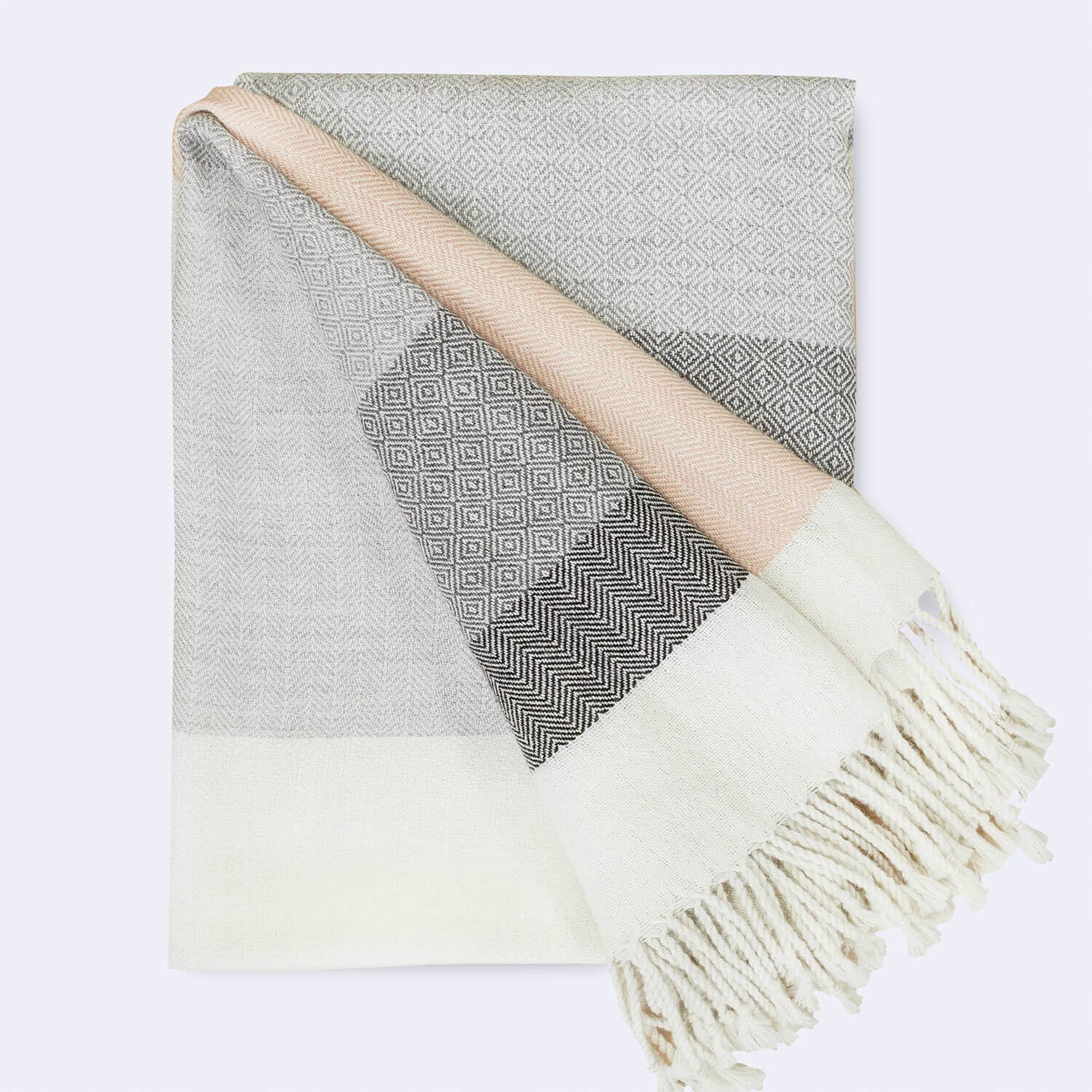 The Citizenry Paloma Alpaca Throw | Grey - Image 4