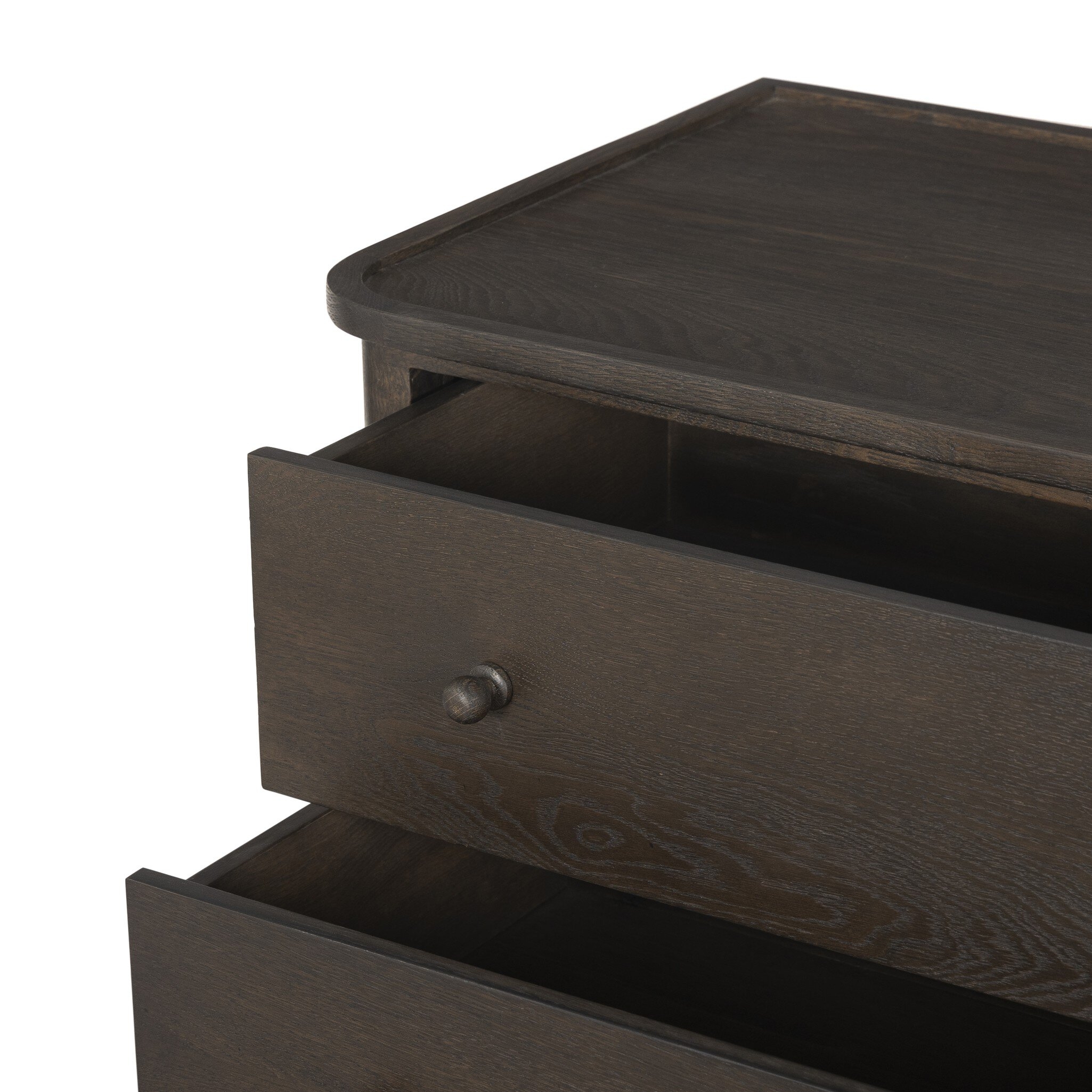 Franny Nightstand - Espresso Oak Veneer by Amber Lewis x Four Hands - Image 4