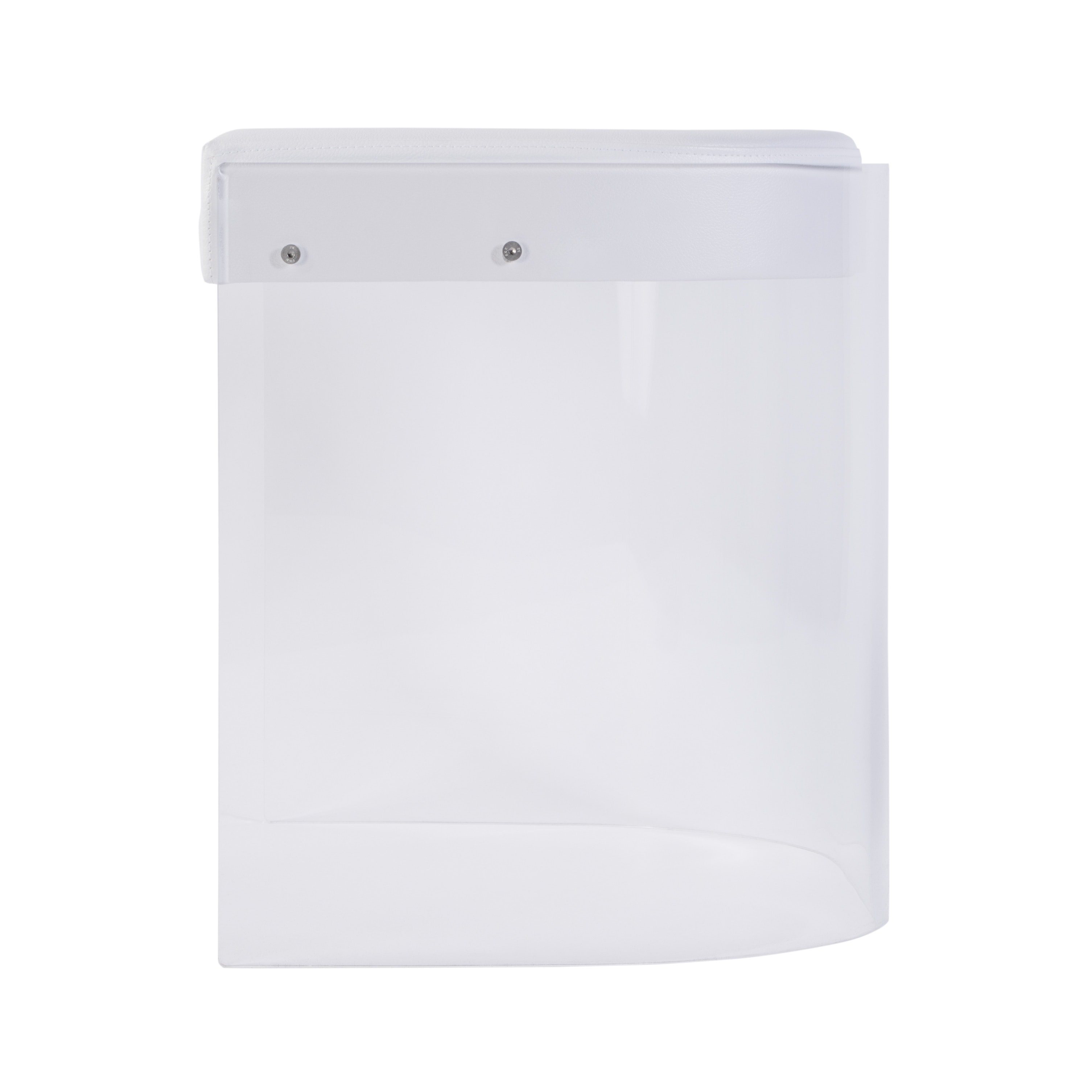 Solara Clear Acrylic Accent Stool - Image 2