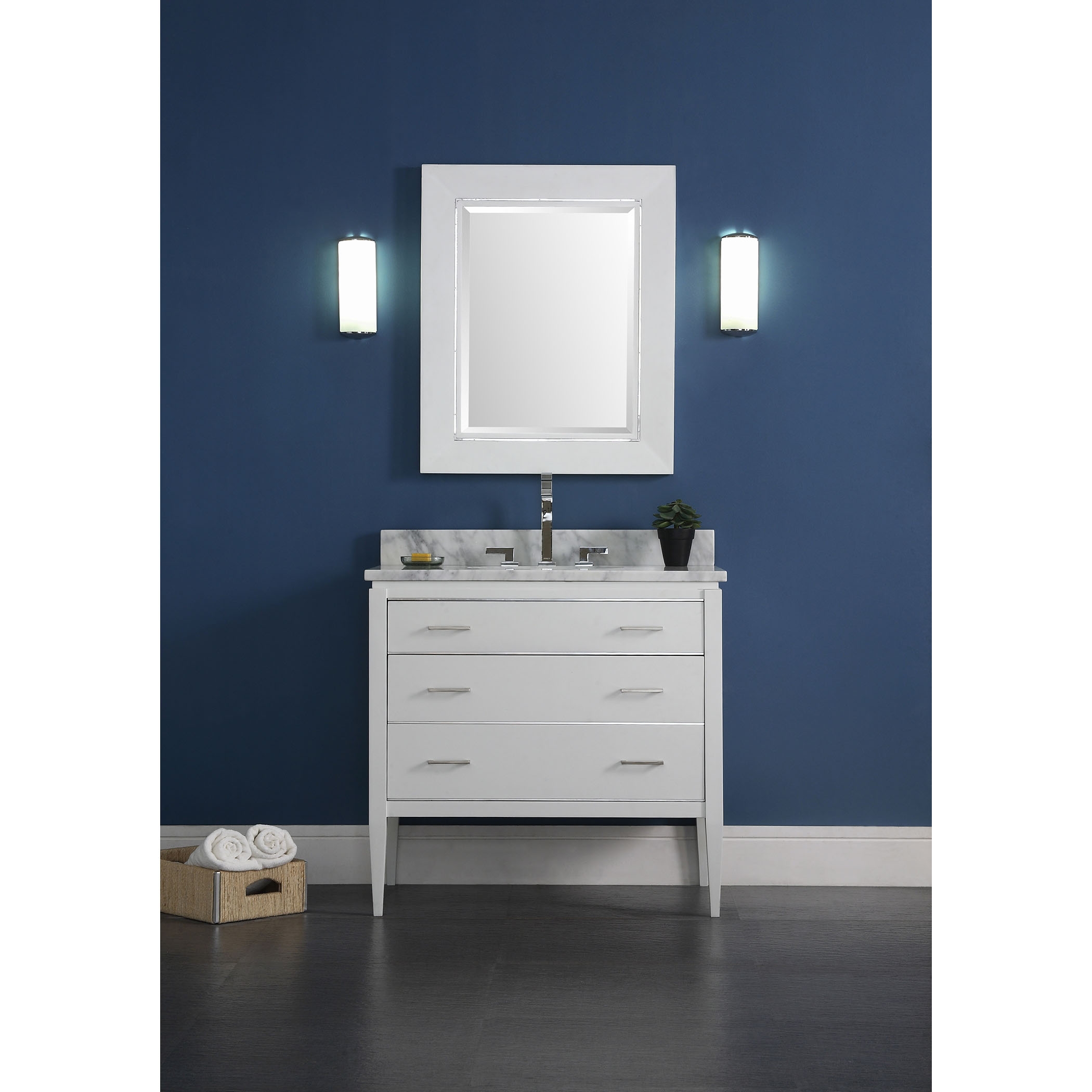 Manhattan 36-inch Vanity - White - Image 1
