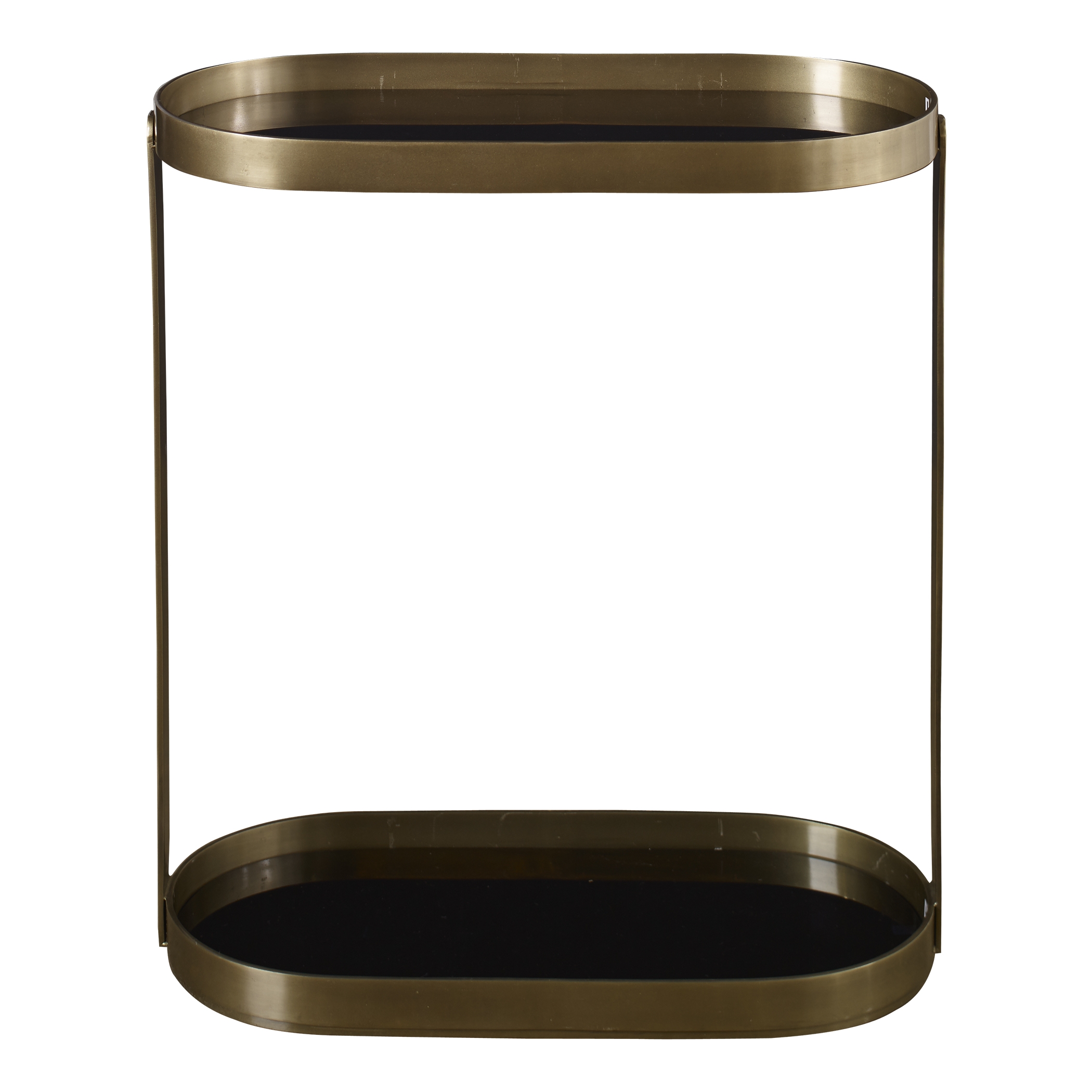 Adia Antique Gold Side Table - Image 3