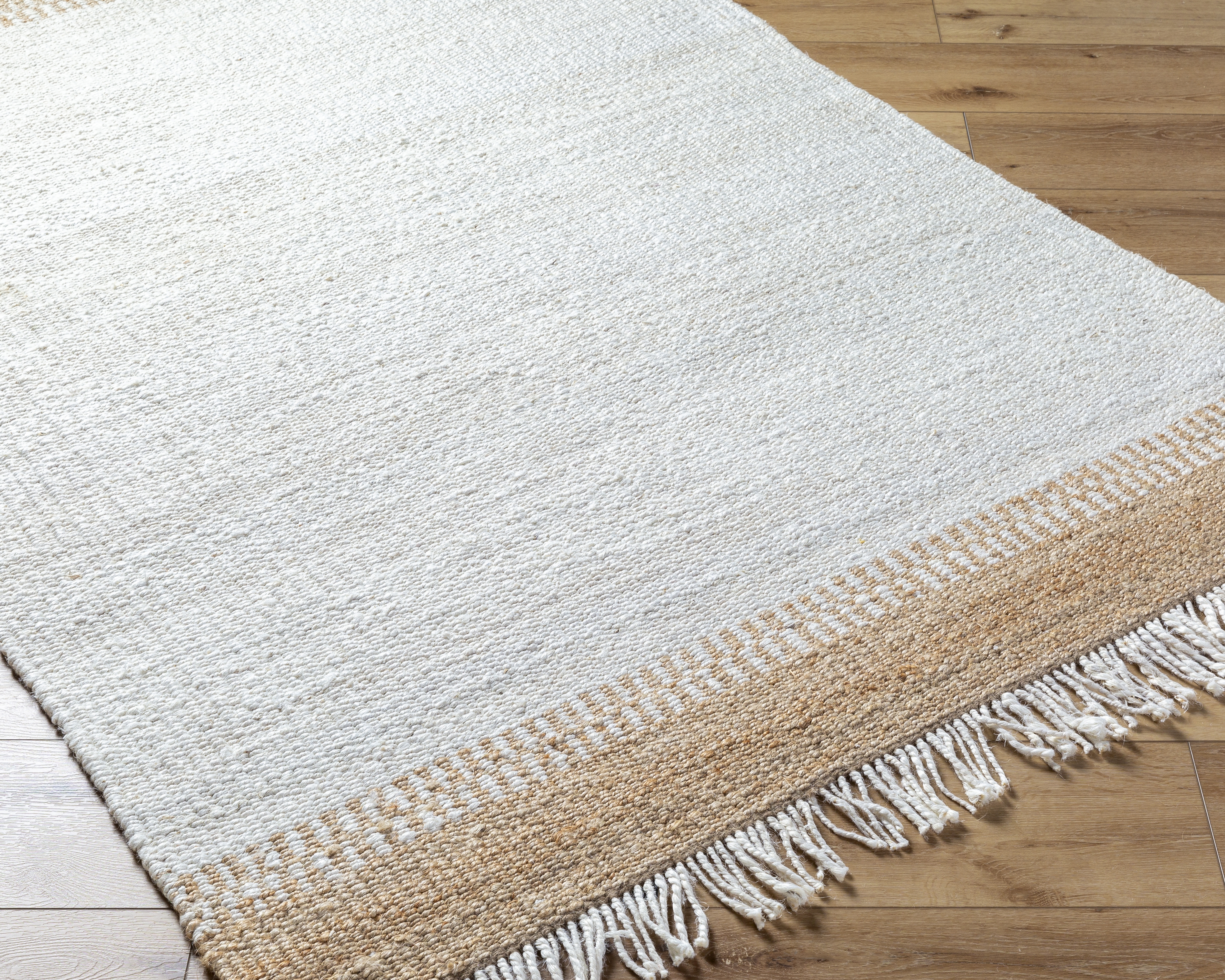 Kamey Beige Indoor 8' x 10' Handmade Rug - Image 5