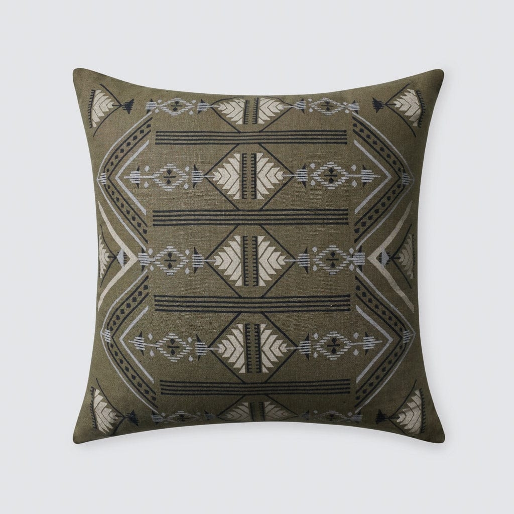 The Citizenry Sanchi Pillow | Olive - Image 0