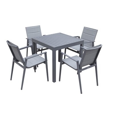 Keensburg 5 Piece Dining Set With Cushions - Image 0