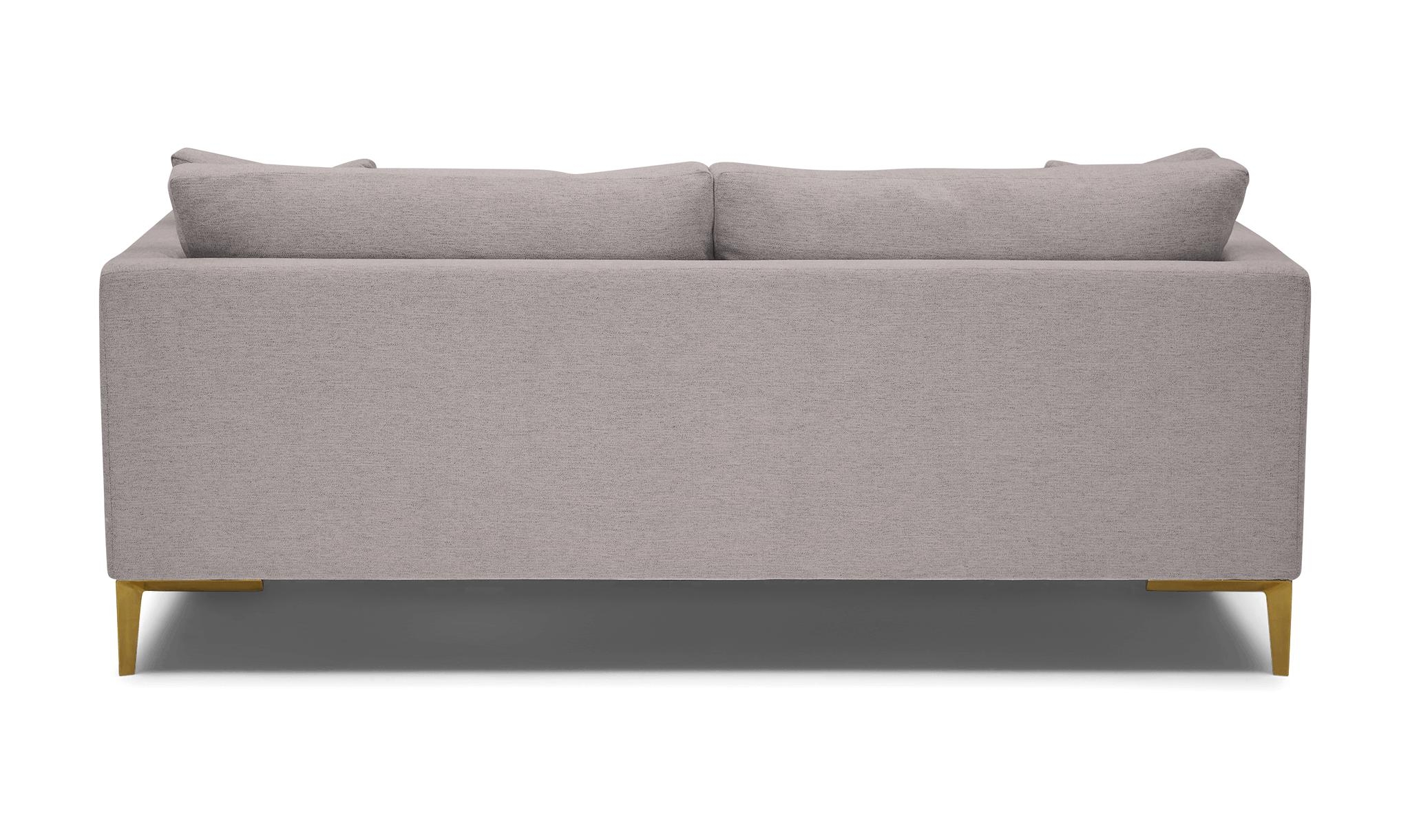 Purple Ainsley Mid Century Modern Sofa - Sunbrella Premier Wisteria - Image 4