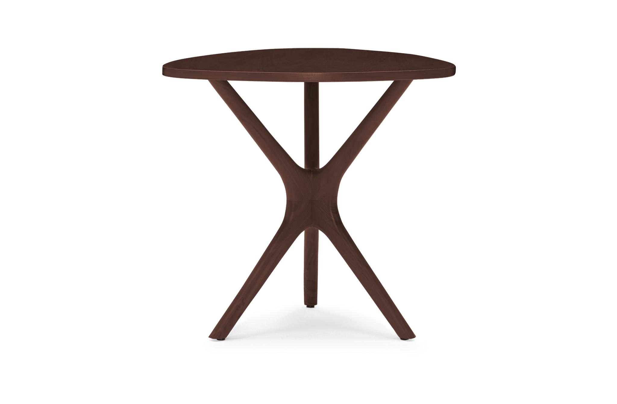 Tolson Mid Century Modern (Wood Top) End Table - Walnut - Image 1