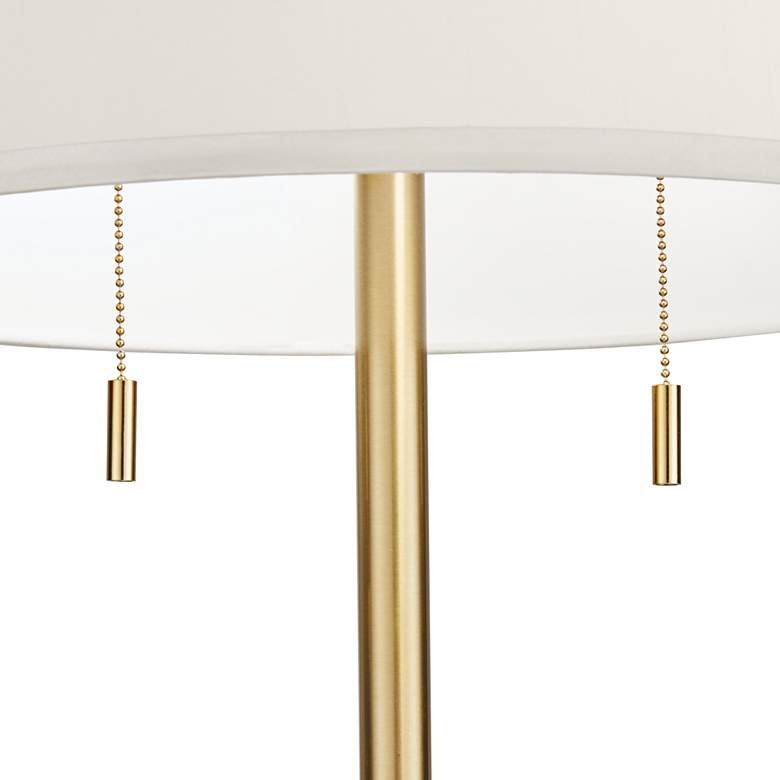 Milan Modern Floor Lamp with Marble Base - Image 2