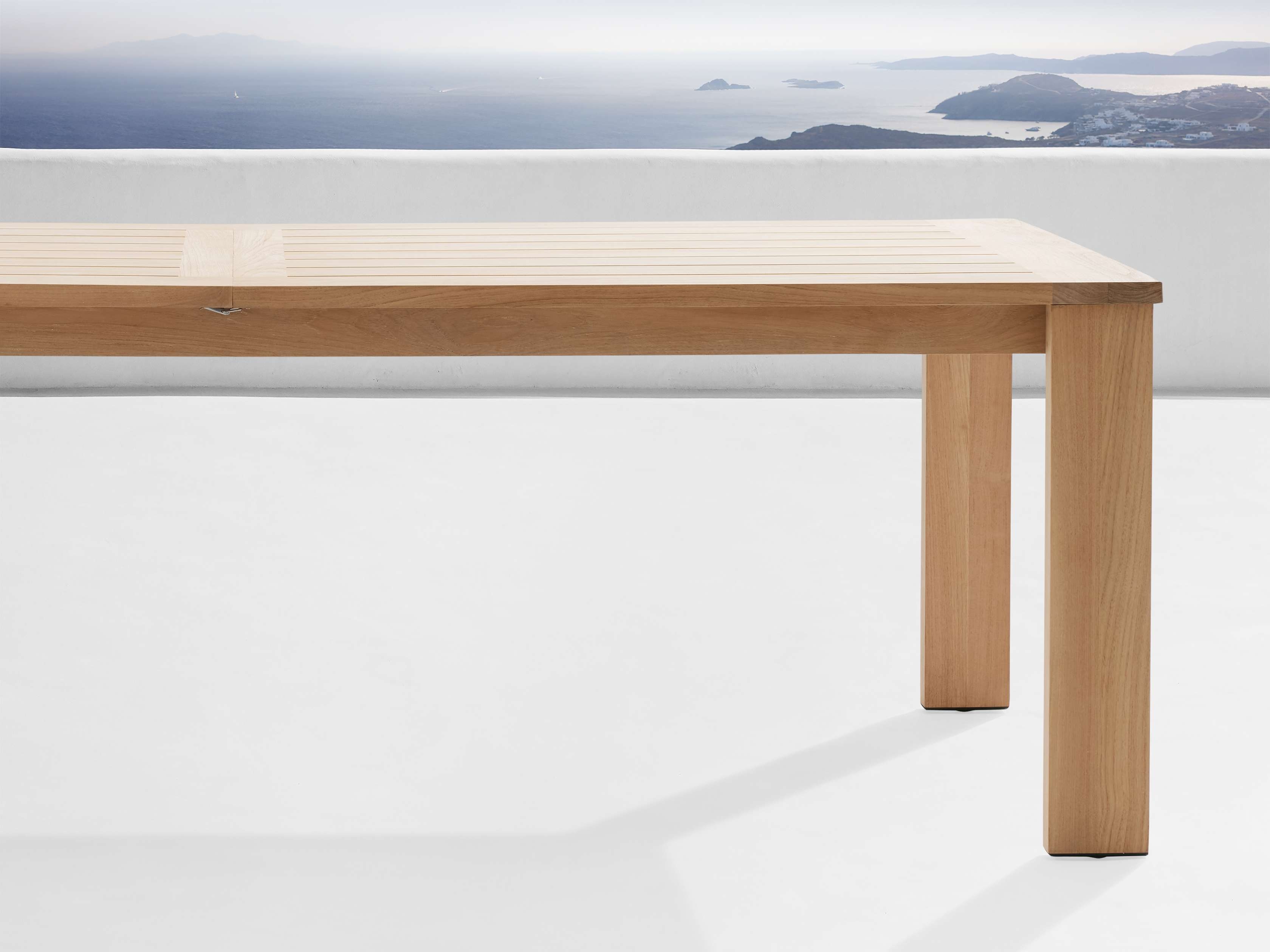 Bal Harbour Outdoor Collection Covers in Fabric Gray  84" Ext Dining Table - Image 0