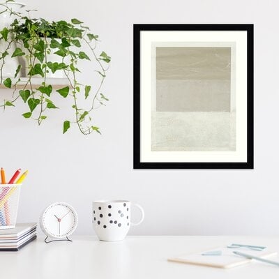 Cracked Parchment II By Vanna Lam Framed Wall Art Print - Image 0