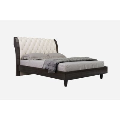 Knauer Solid Wood and Upholstered Storage Platform Bed - Image 0