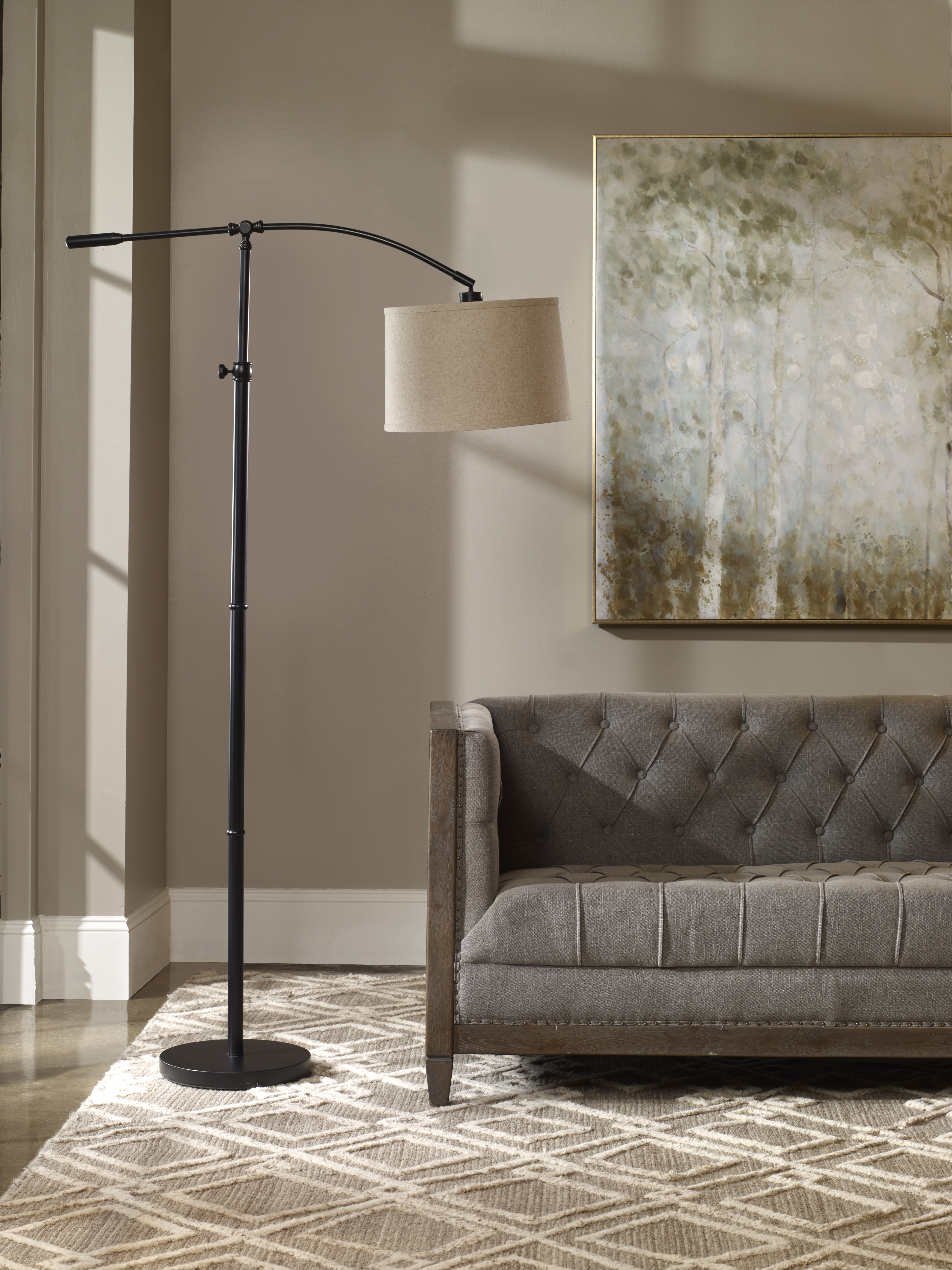 FLOOR ARC LAMP - Image 1