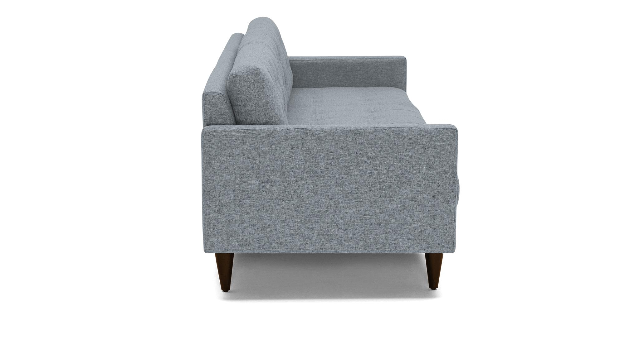 Gray Eliot Mid Century Modern Grand Sofa - Synergy Pewter - Mocha - Image 2