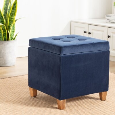 Benda Tufted Storage Ottoman - Image 0