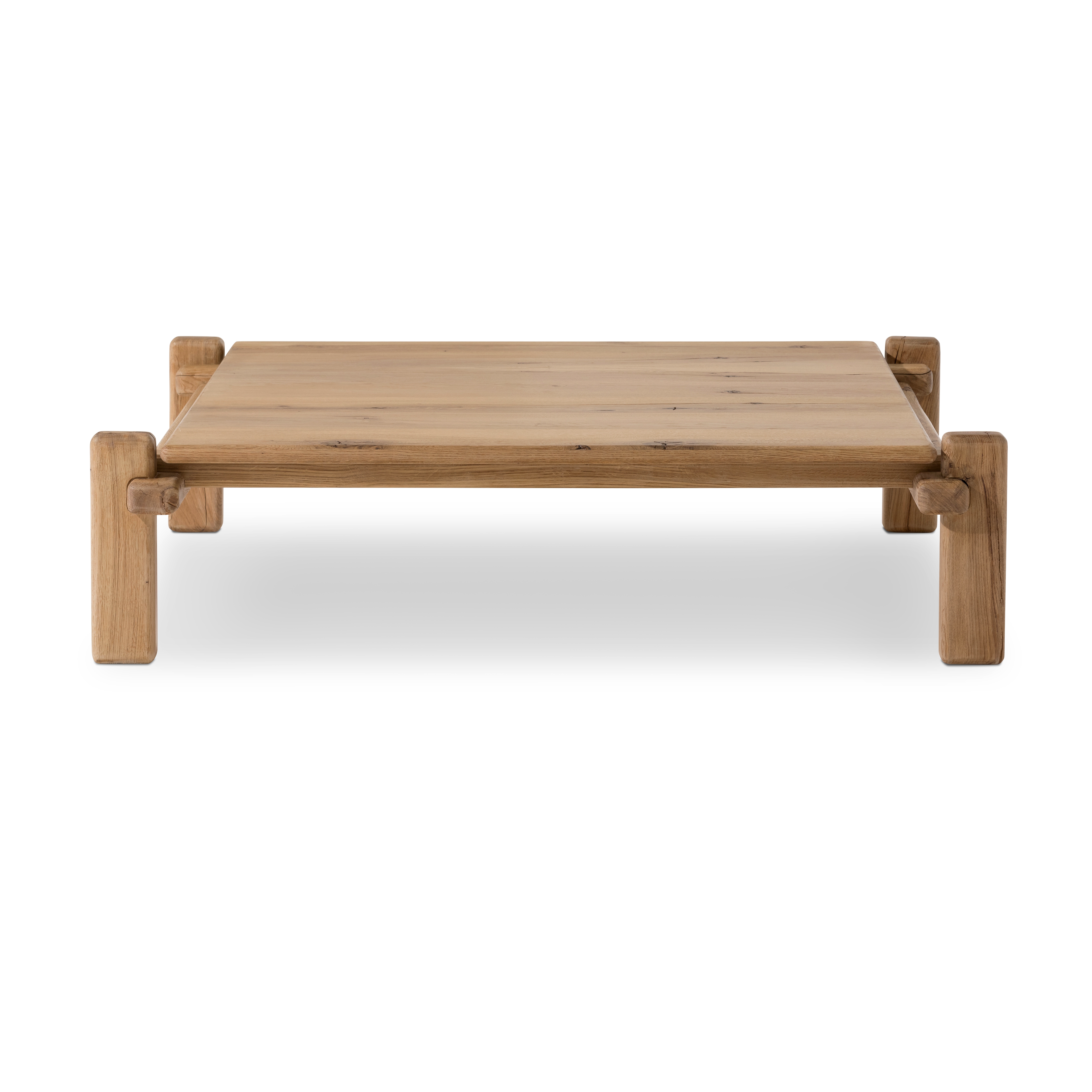 Marcia Square Coffee Table-French Oak - Image 3