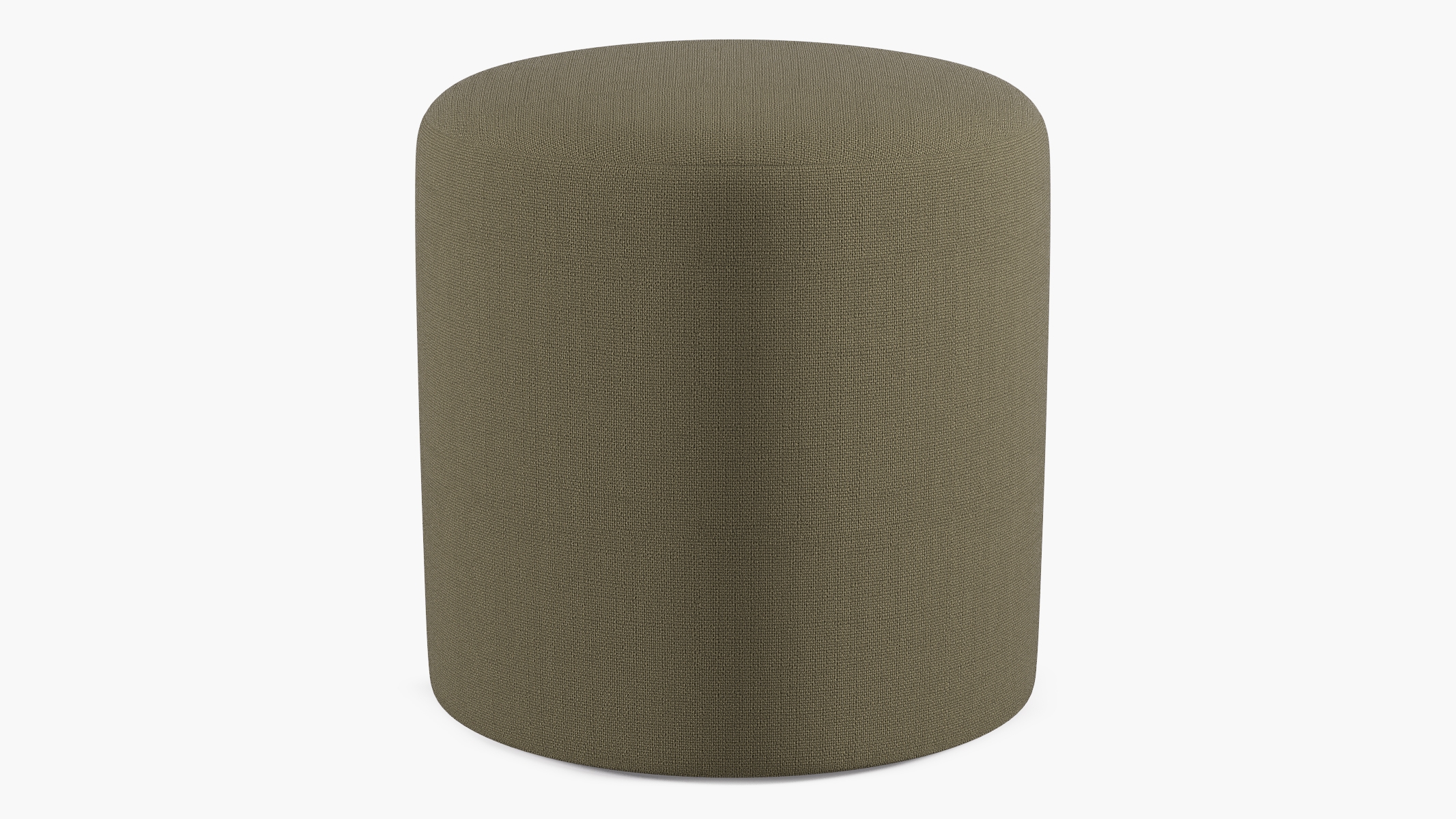 Chapter Ottoman - Olive Linen - Image 1