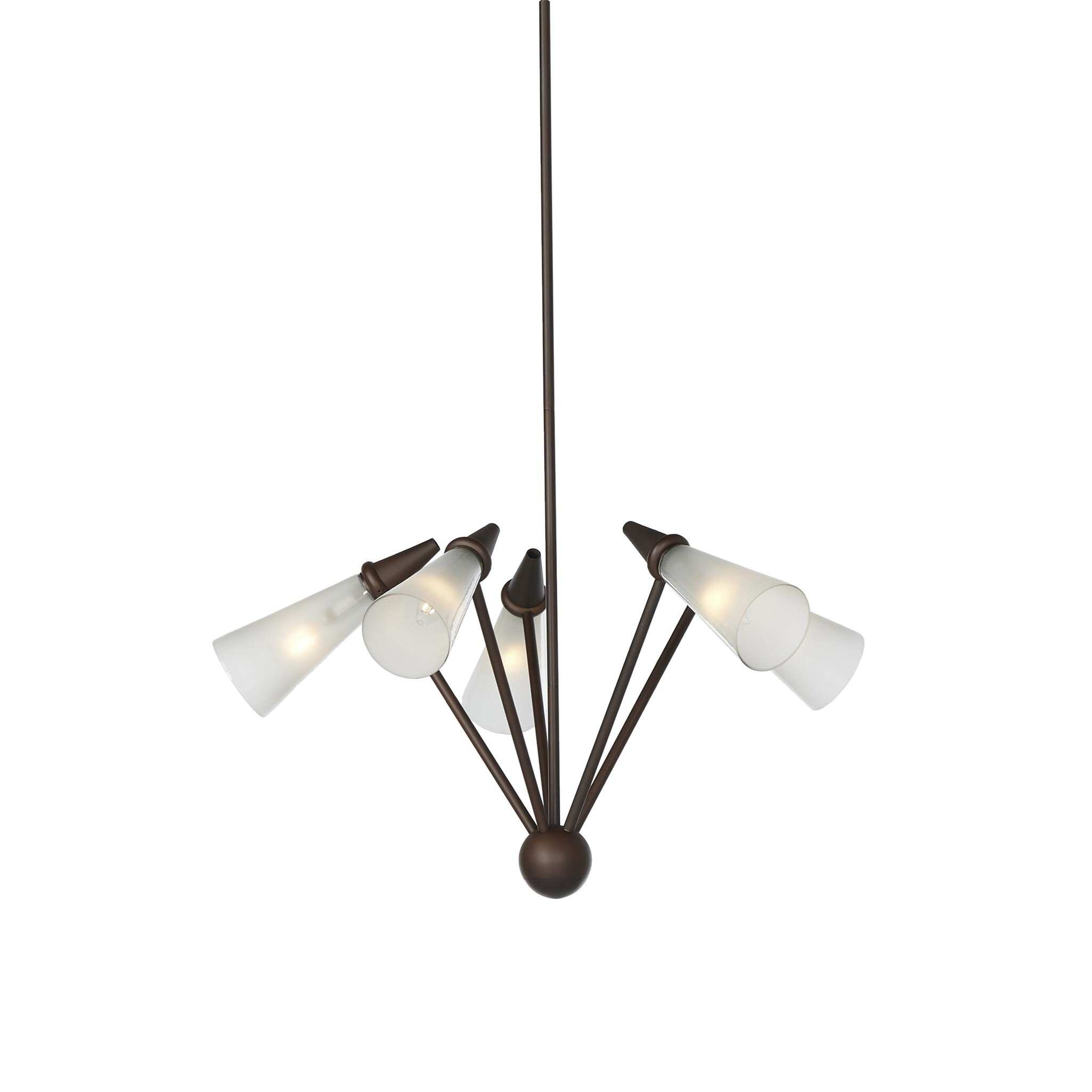 Ludwig Chandelier - Rust - Image 1