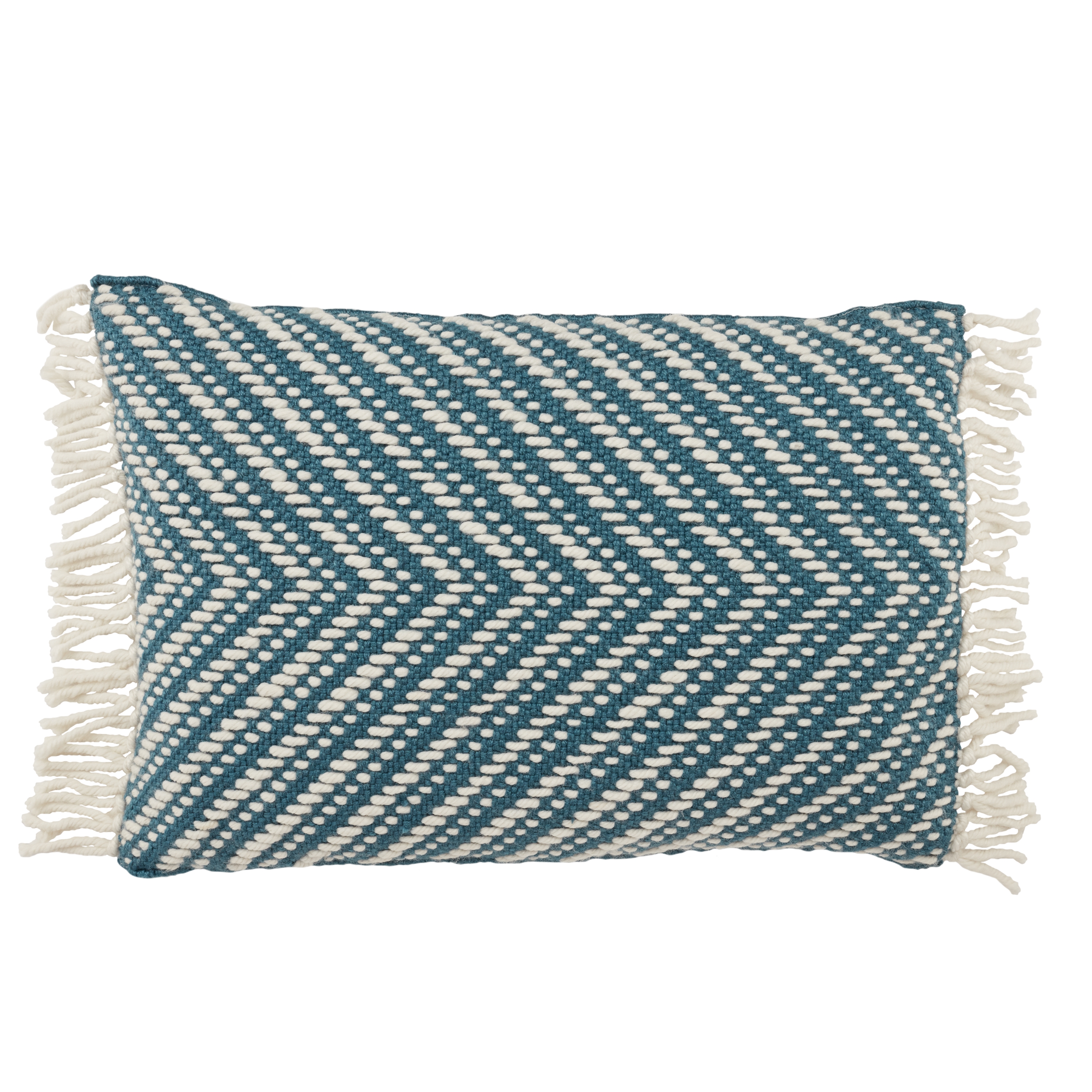 Design (US) Blue 16"X24" Pillow I-O - Image 0