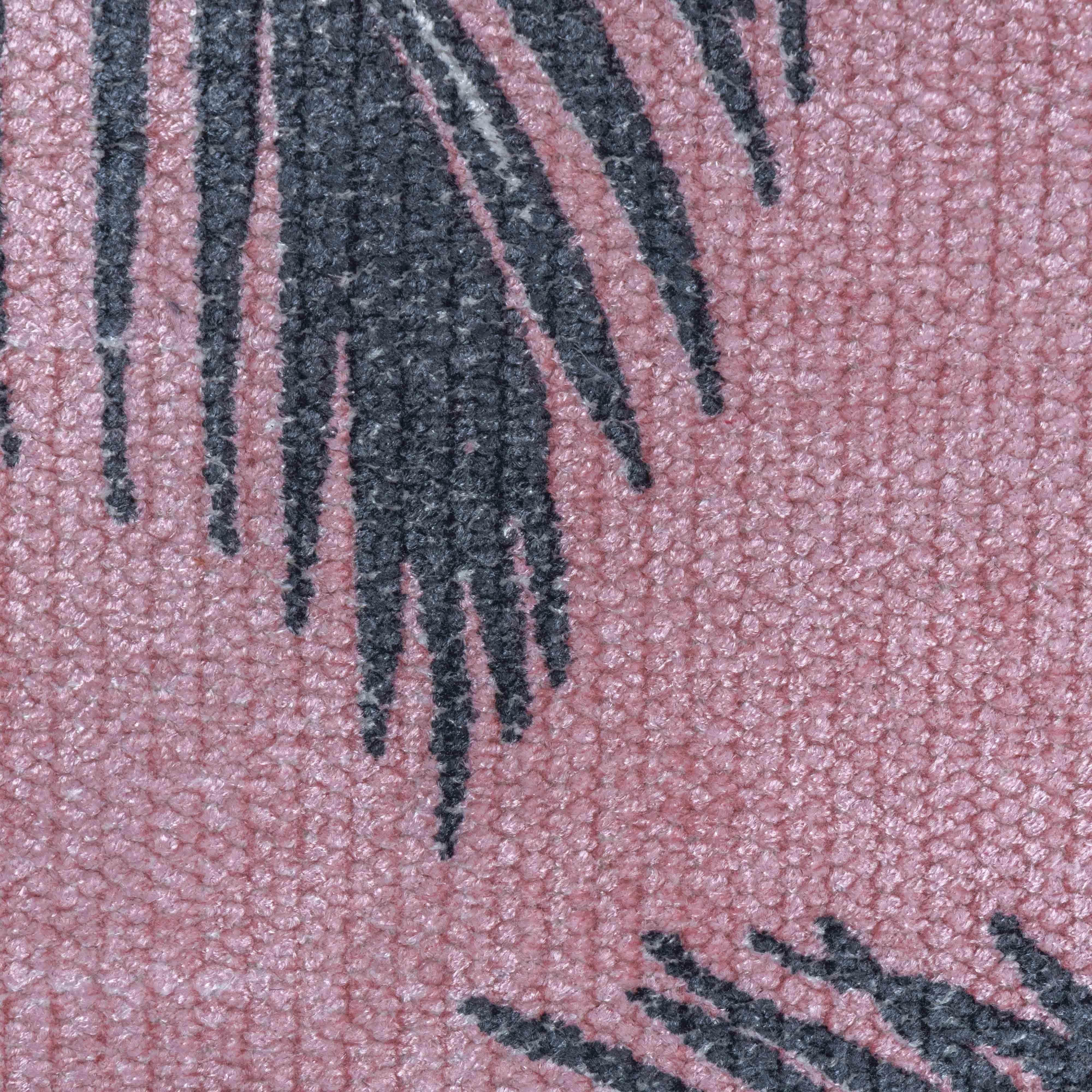 Palm Beach Grey & Pink 5' x 8' Area Rug - Image 3